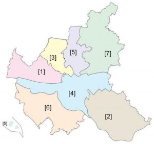 Hamburger Bezirke